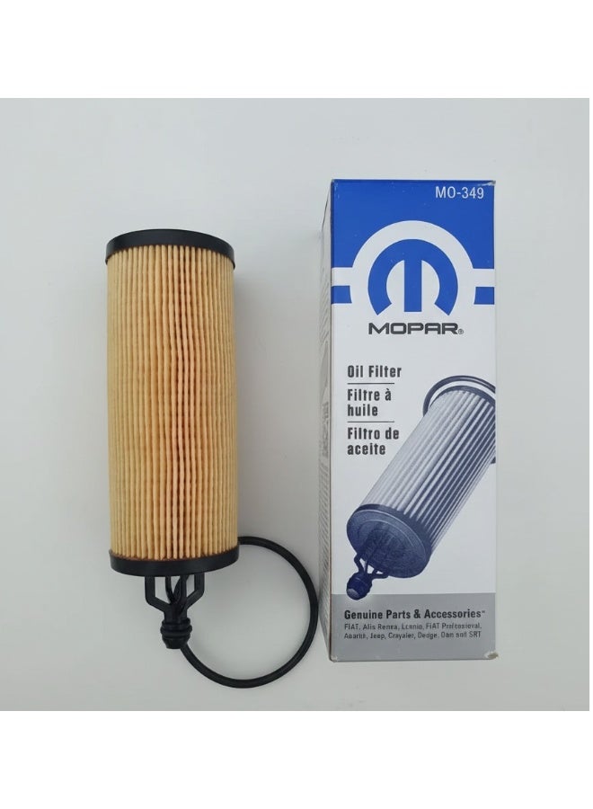 Mopar MO-349 Genuine Engine Oil Filter for Jeep, Dodge, Chrysler & RAM (68191349AC)